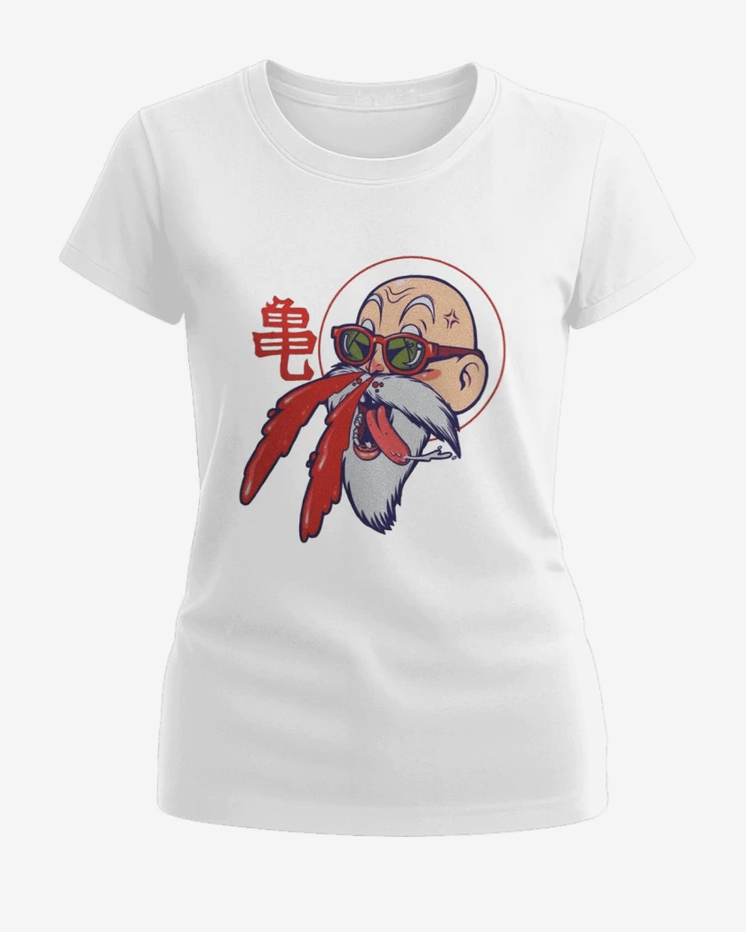 Polera de Mujer Blanco de Maestro Roshi