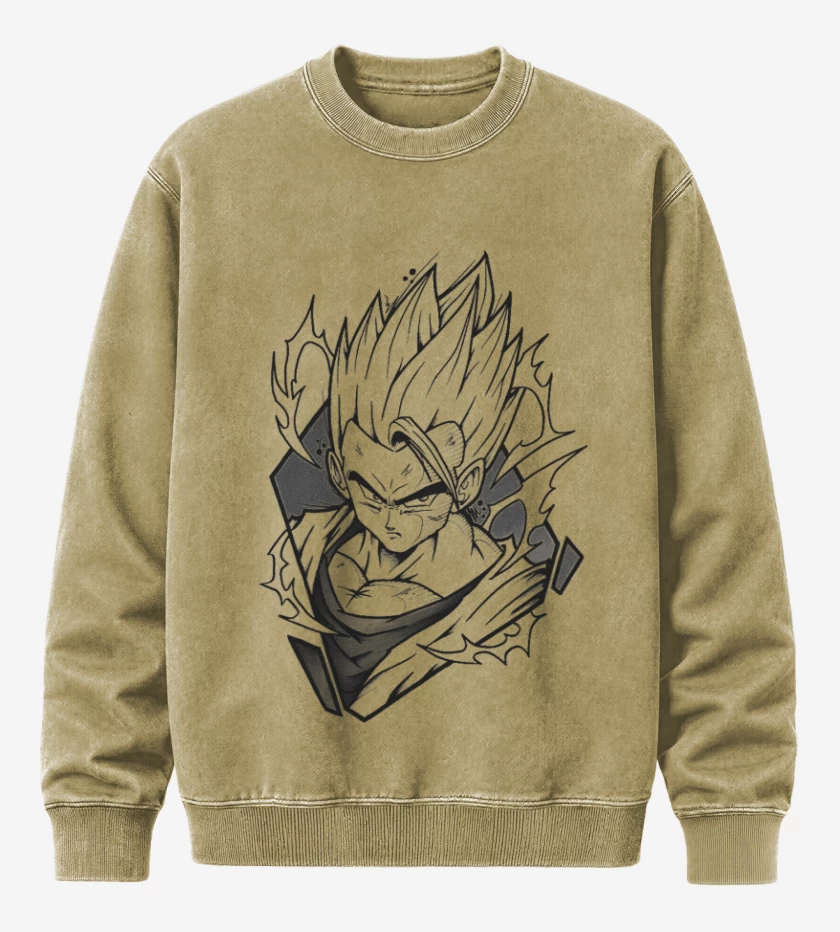 Poleron Polo Acid Wash Beige de Gohan