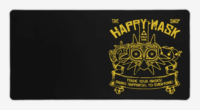 Mouse pad Gamer Happy Mask Shop