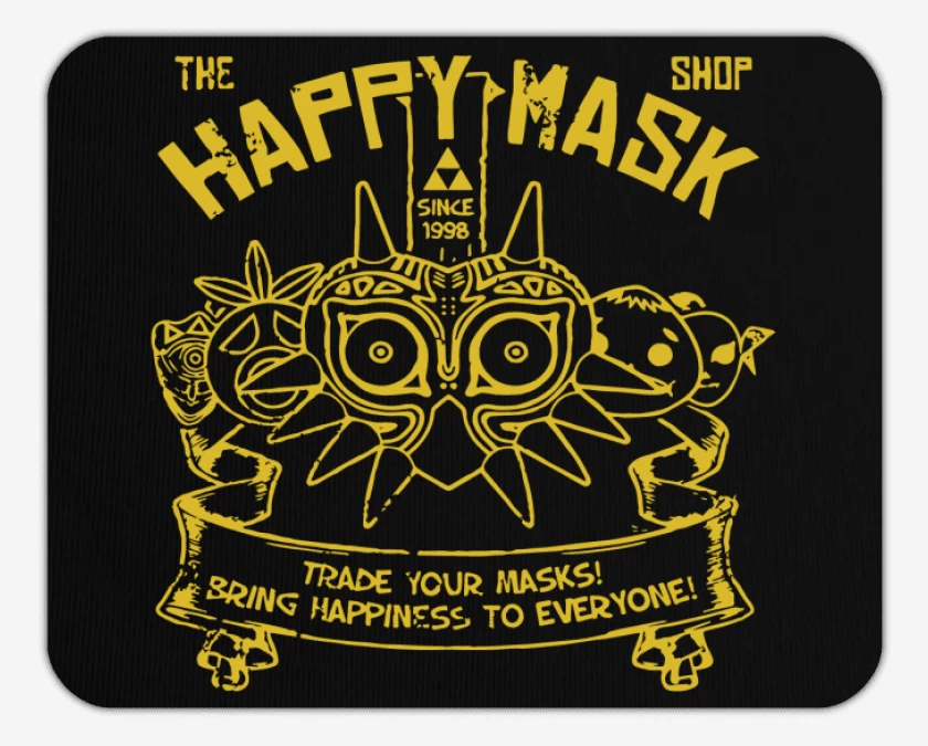 Mousepad Happy Mask Shop