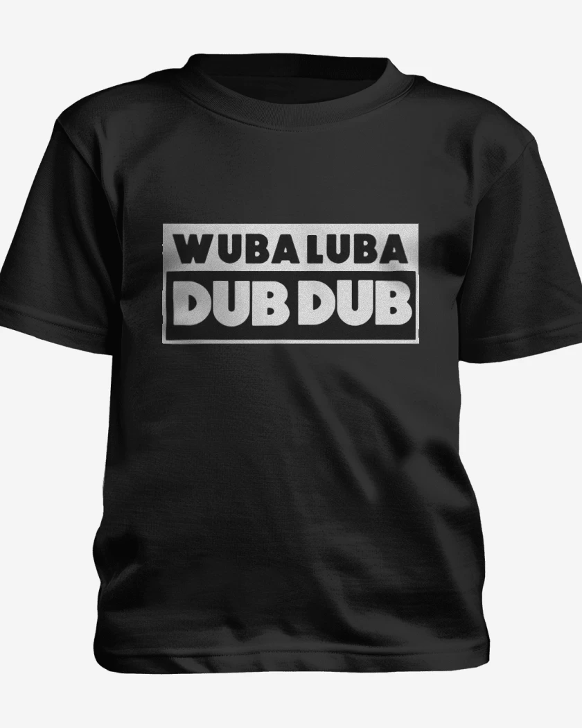 Polera de niño Negro de WUBA LUBA DUB DUB