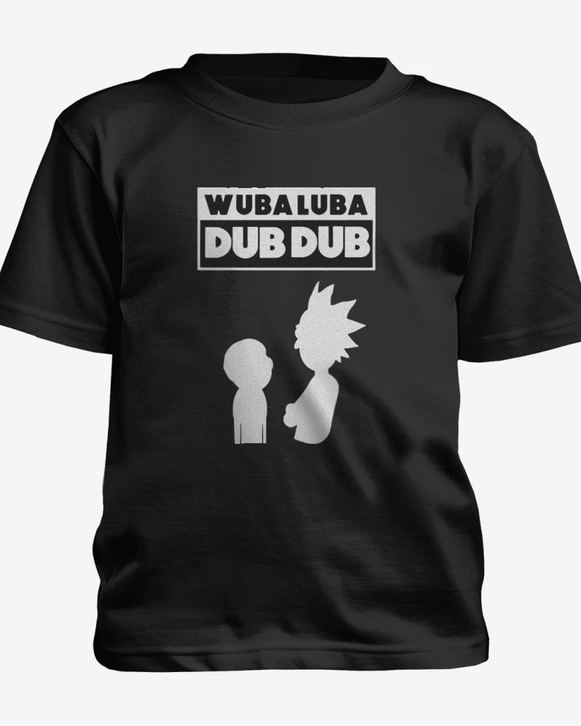 Polera de niño Negro de Wuba luba dub dub 2