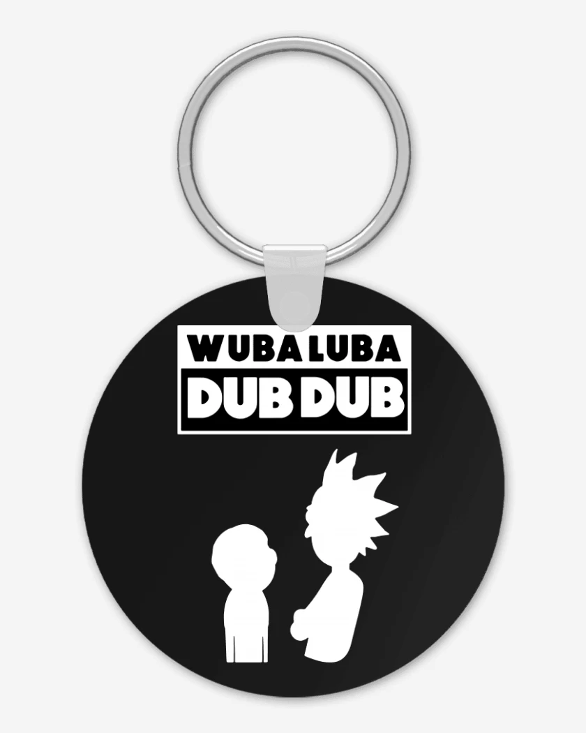 Llavero Negro de Wuba luba dub dub 2