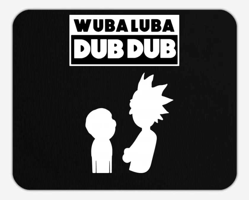 Mousepad Wuba luba dub dub 2