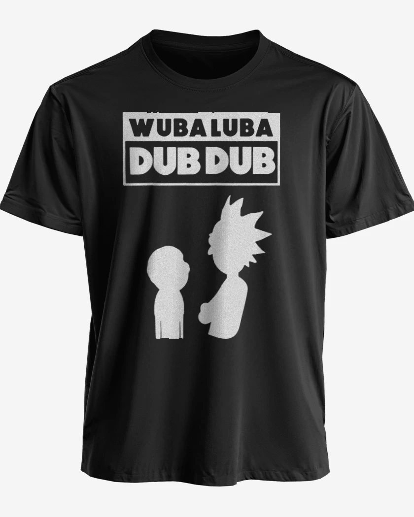 Polera premium Negro de Wuba luba dub dub 2