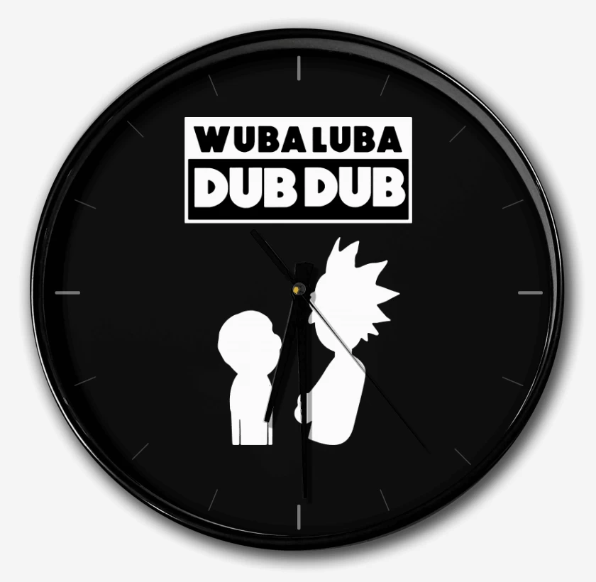 Reloj Negro de Wuba luba dub dub 2
