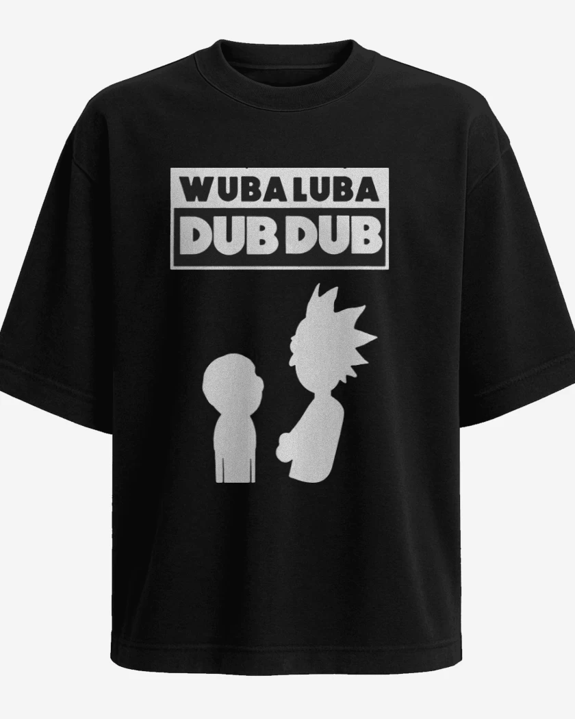 Polera Oversize Wuba luba dub dub 2