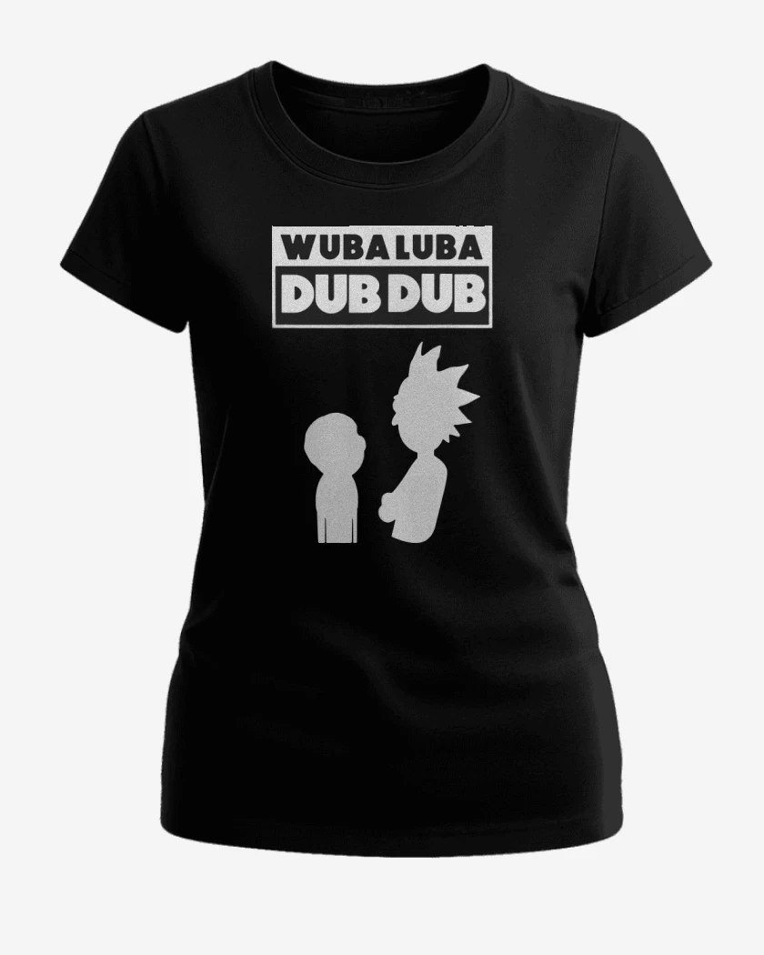 Polera de Mujer Negro de Wuba luba dub dub 2