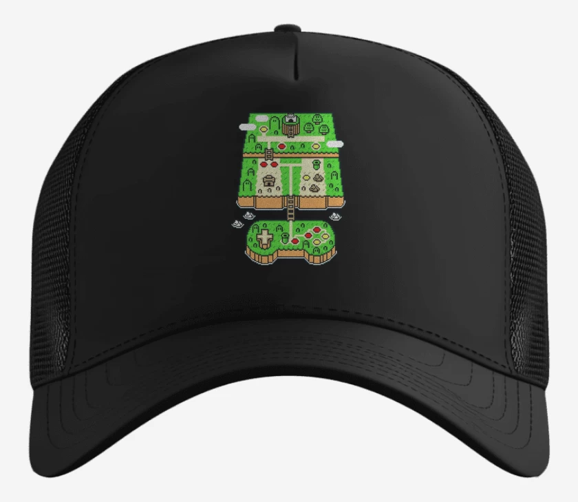 Gorro Negro de Super world 