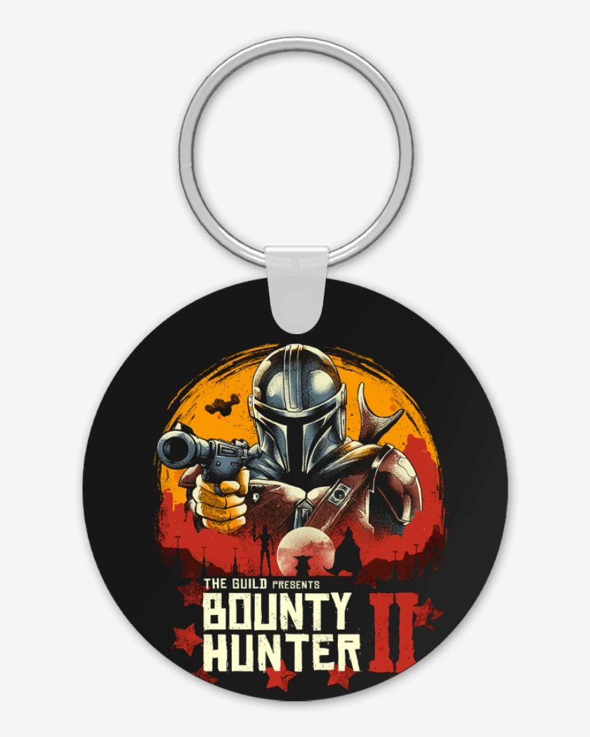 Llavero Negro de Bounty Hunter II