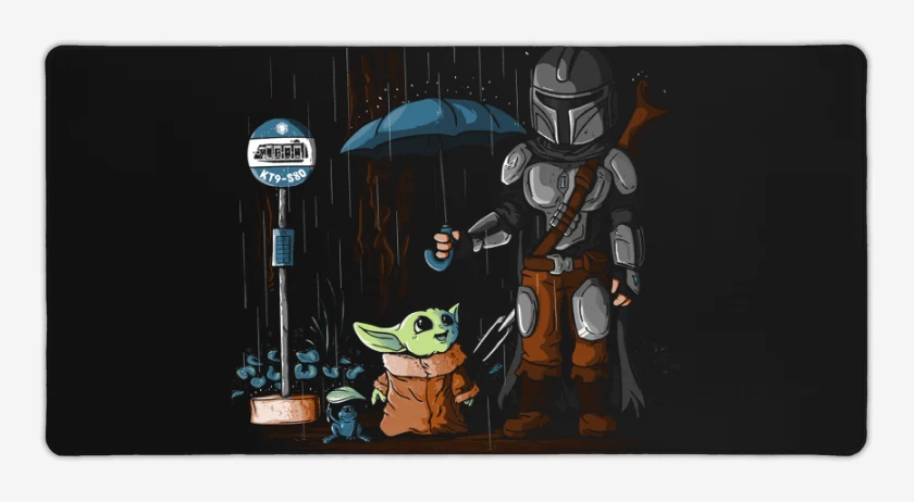 Mouse pad Gamer Toto baby yoda