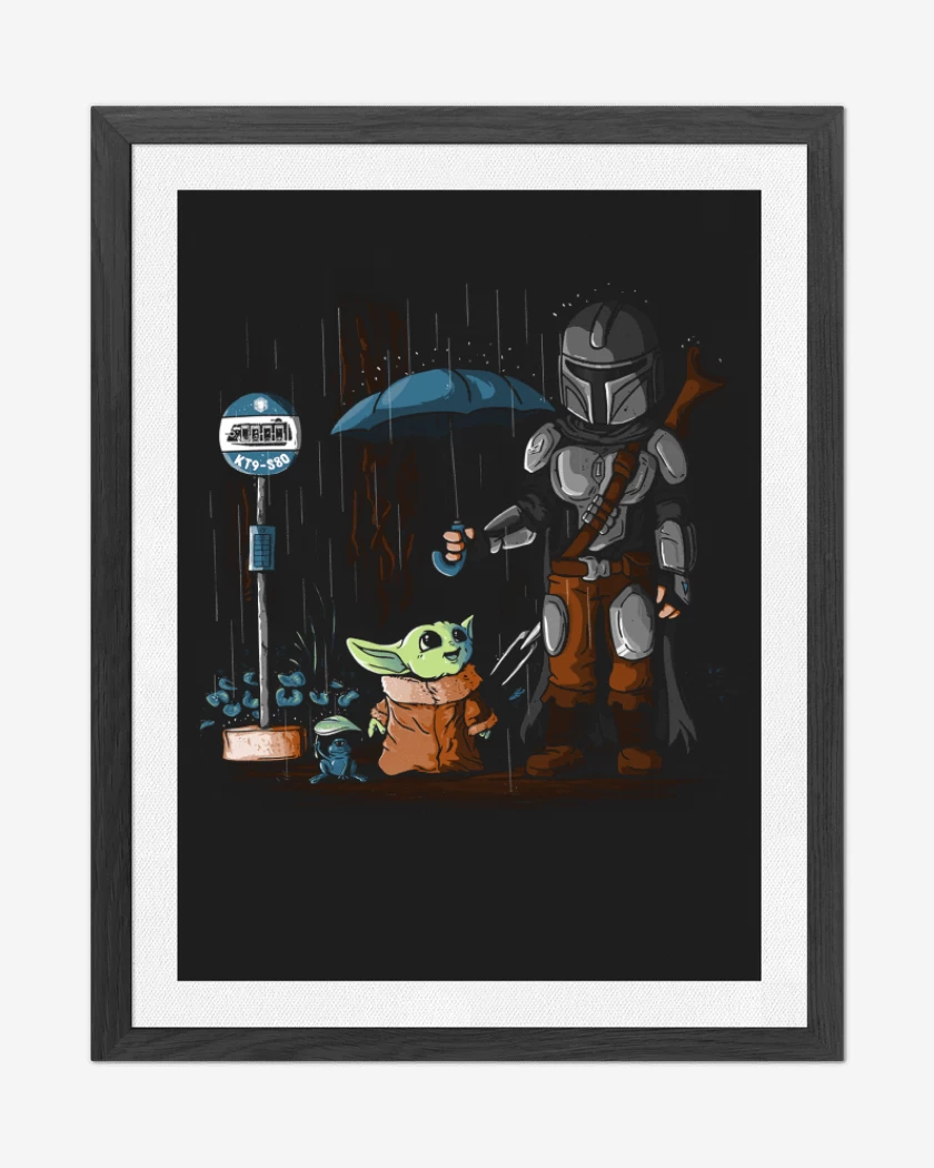 Cuadro decorativo Toto baby yoda