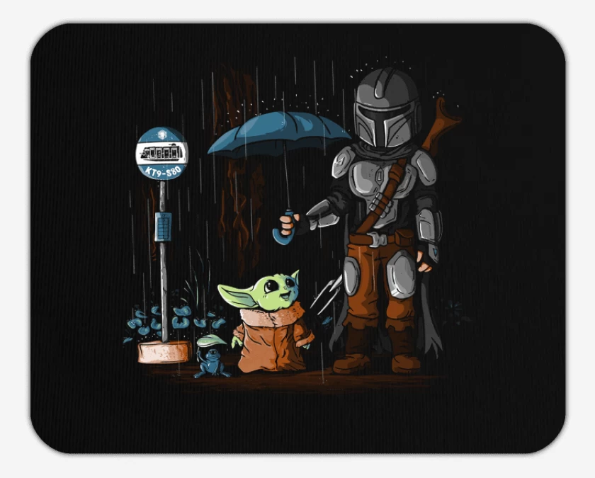 Mousepad Toto baby yoda