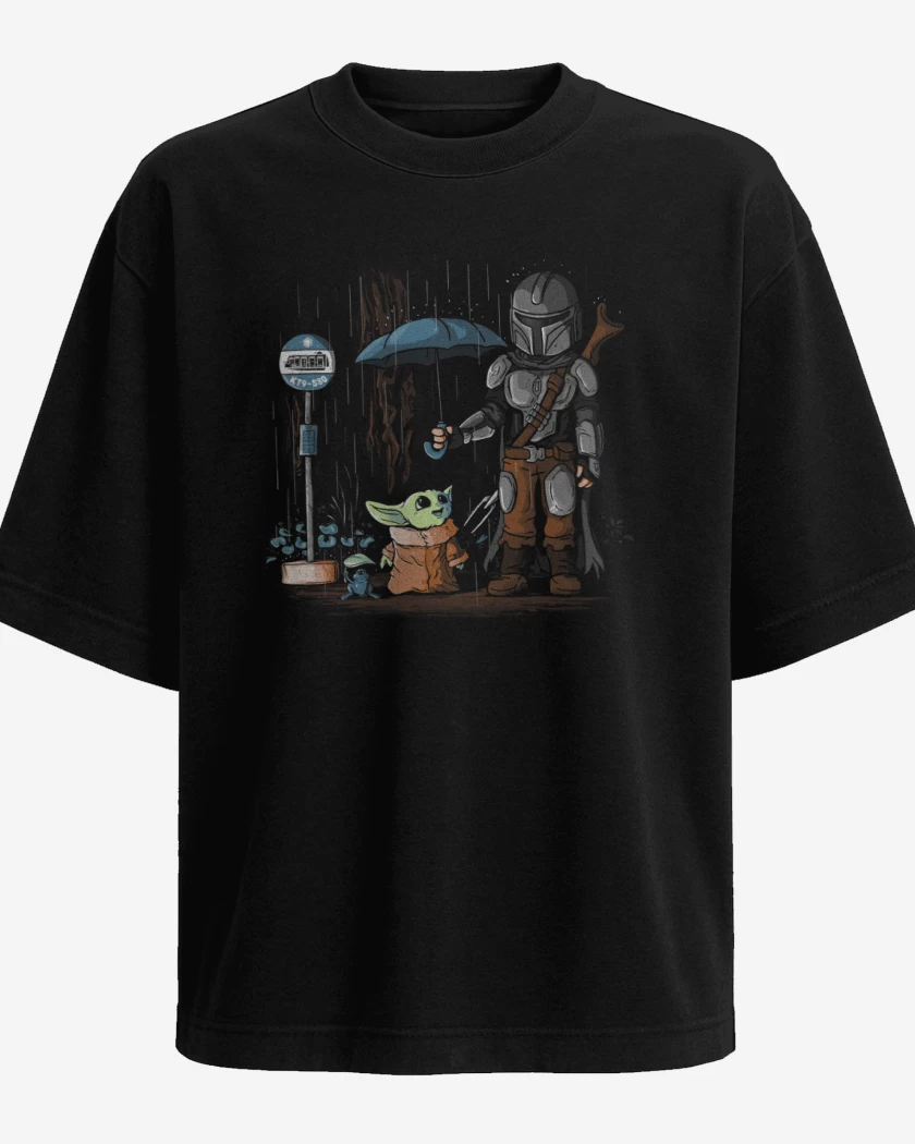 Polera Oversize Toto baby yoda