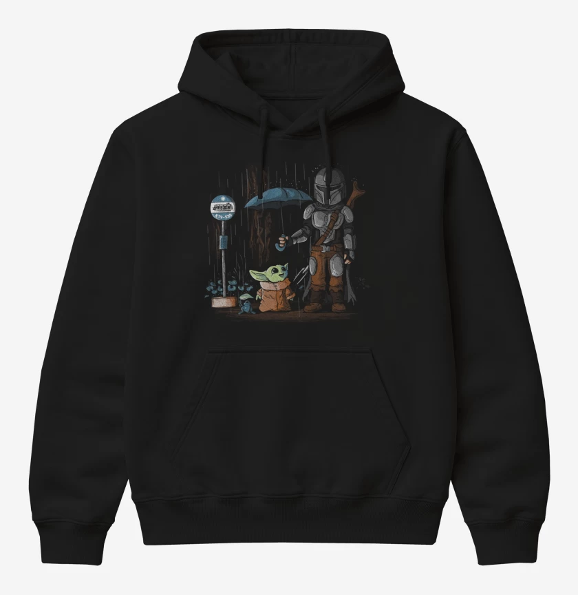 Poleron Canguro básico Toto baby yoda