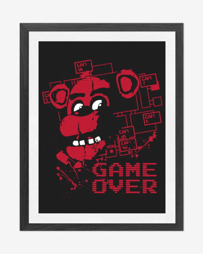 Cuadro decorativo Five Nights at freddys
