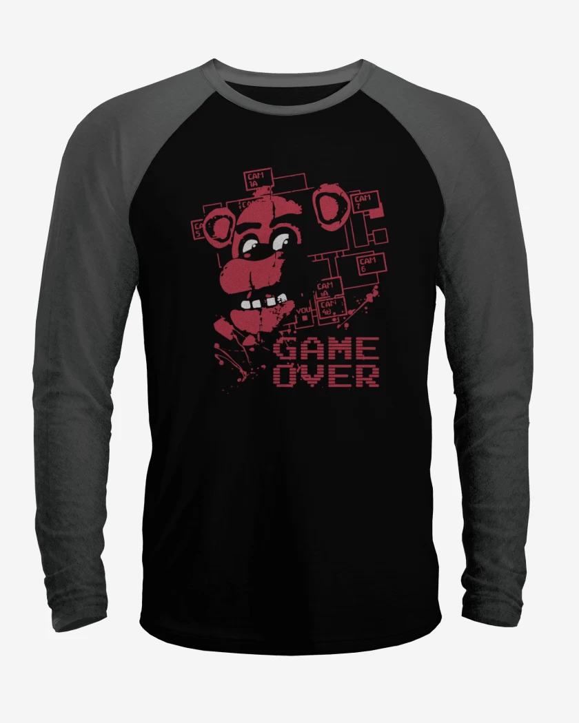 Polera Raglan Five Nights at freddys