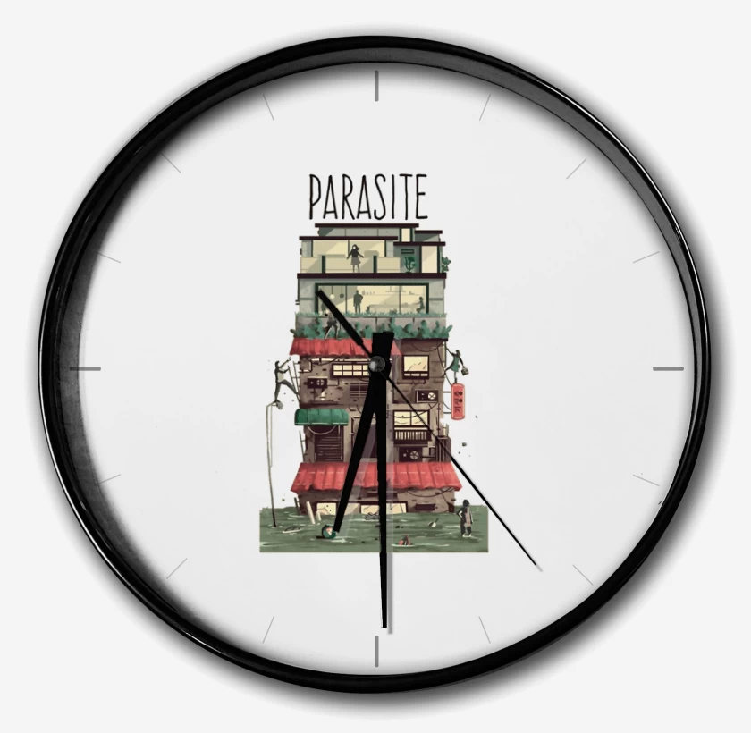 Reloj Blanco de PARASITO