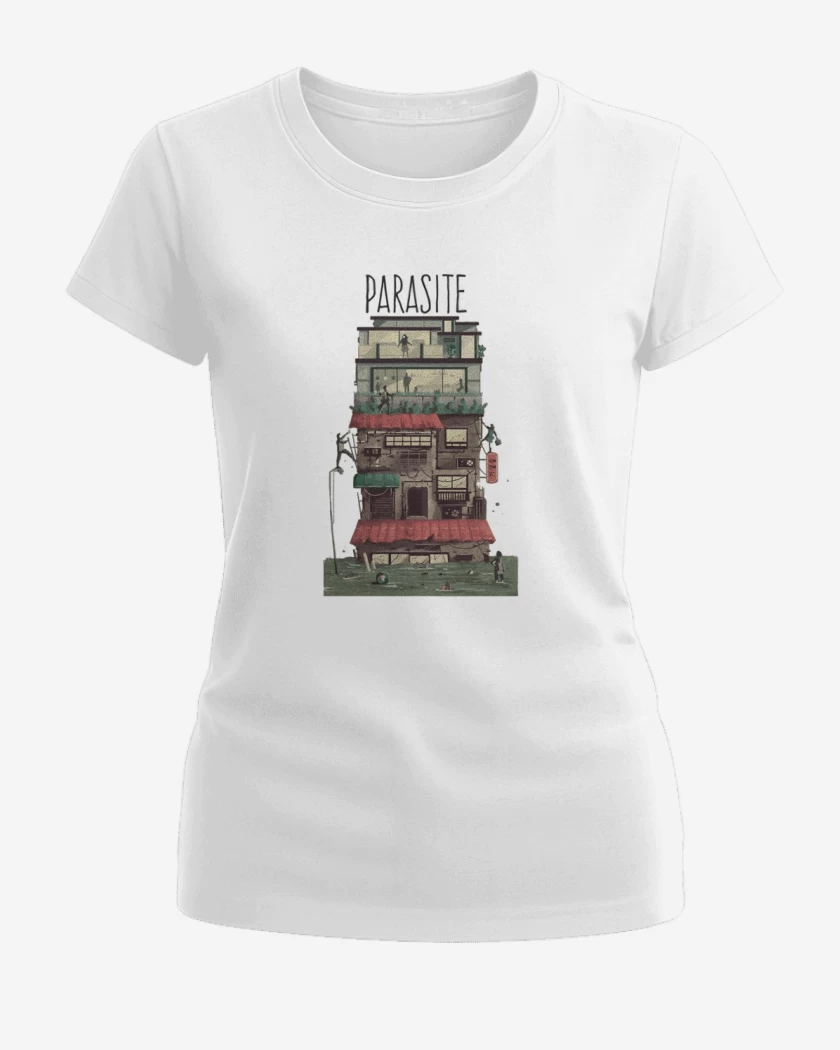 Polera de Mujer Blanco de PARASITO
