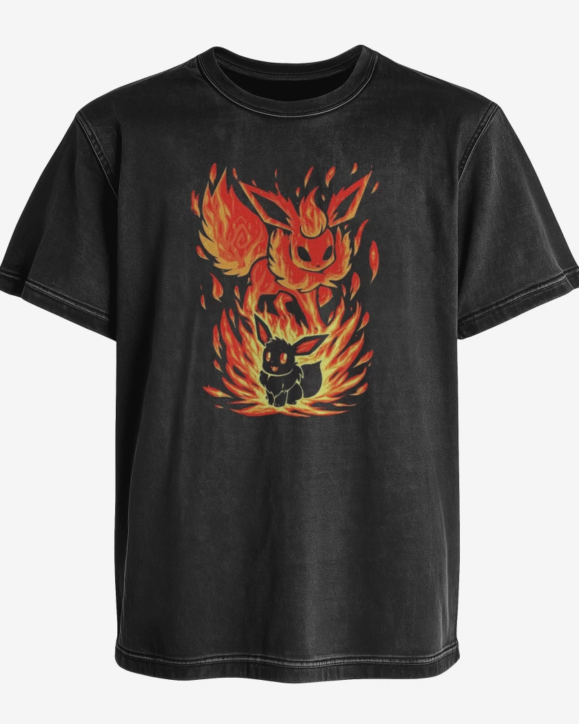 Polera desgastada eeveelution 2