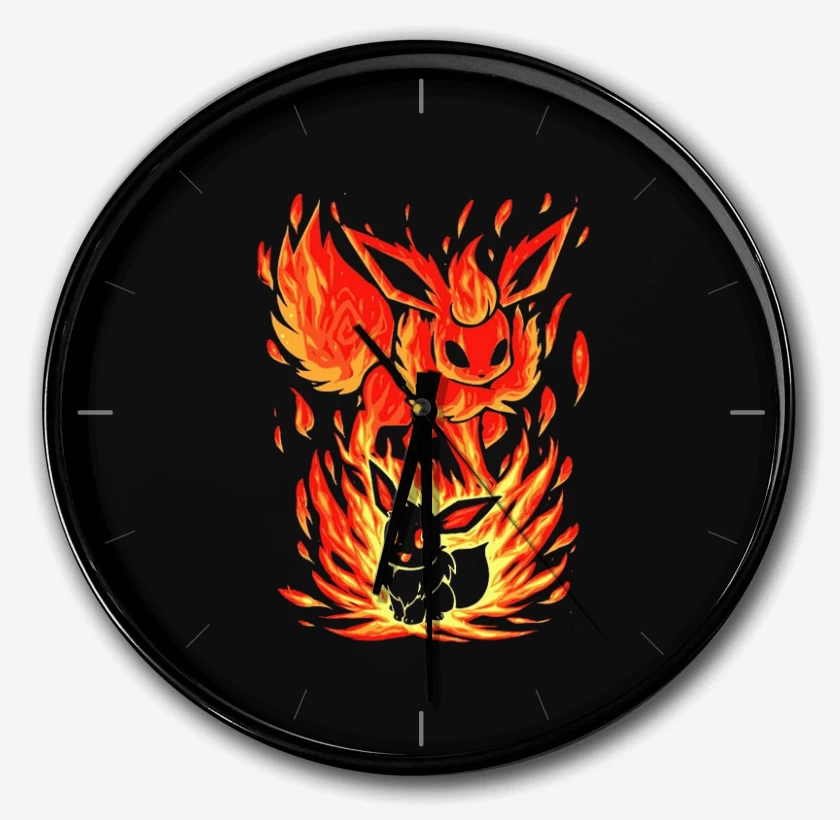 Reloj Negro de eeveelution 2
