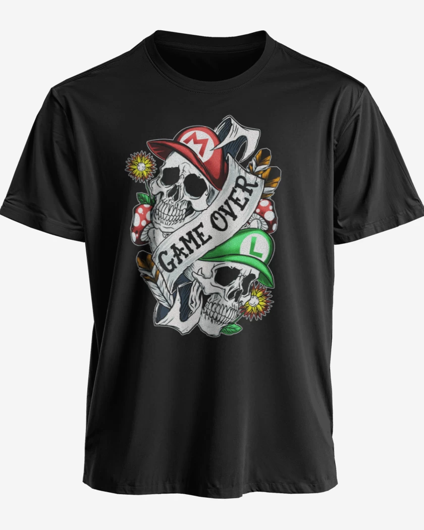 Polera premium Negro de Game Oveer