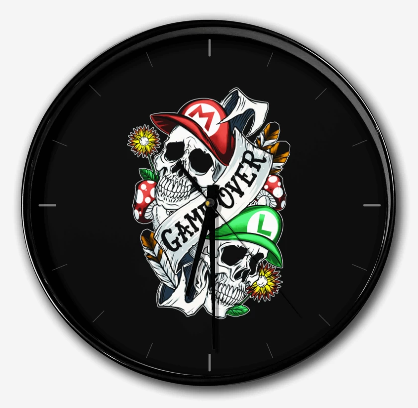 Reloj Negro de Game Oveer