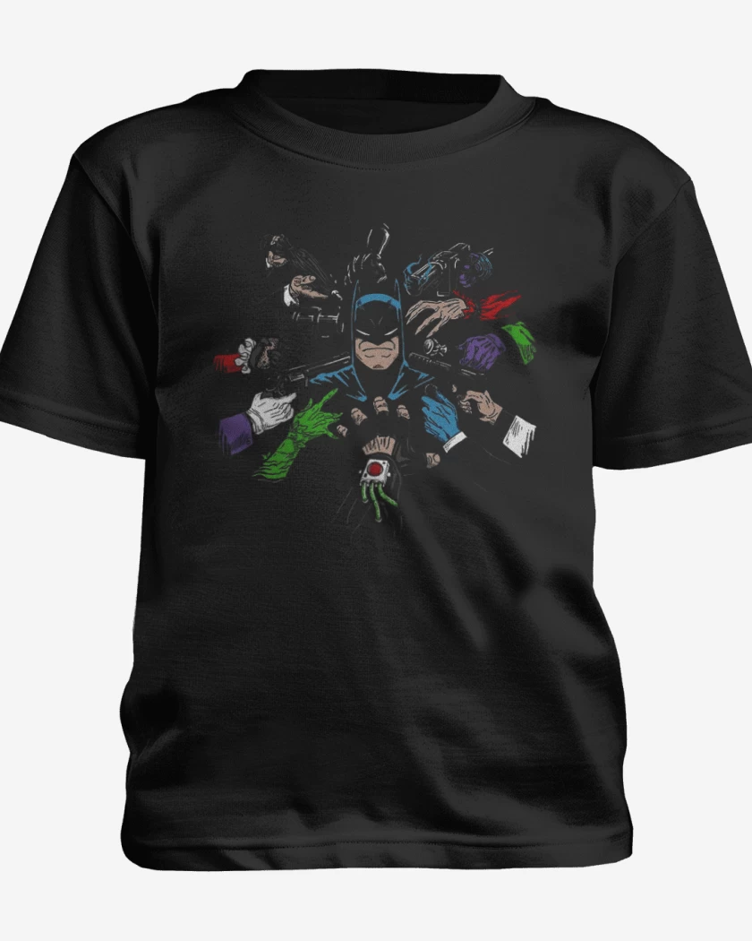 Polera de niño Negro de Wickbat