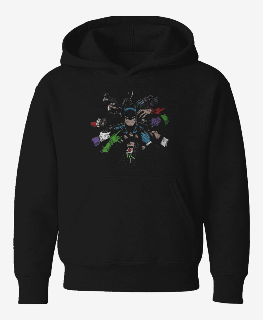 Poleron de niño Negro de Wickbat