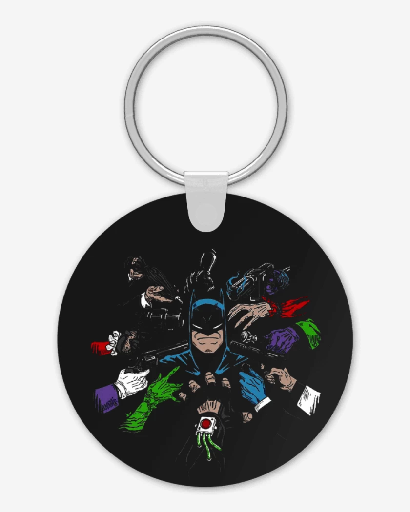 Llavero Negro de Wickbat
