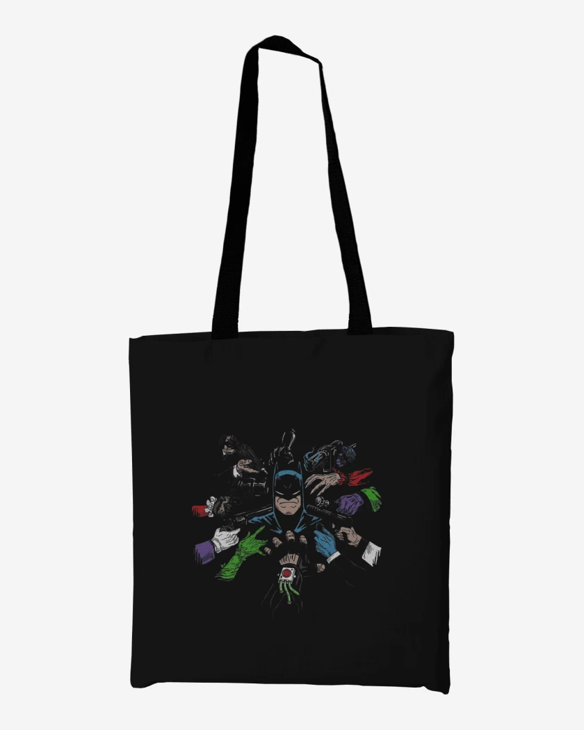 Totebag Negro de Wickbat