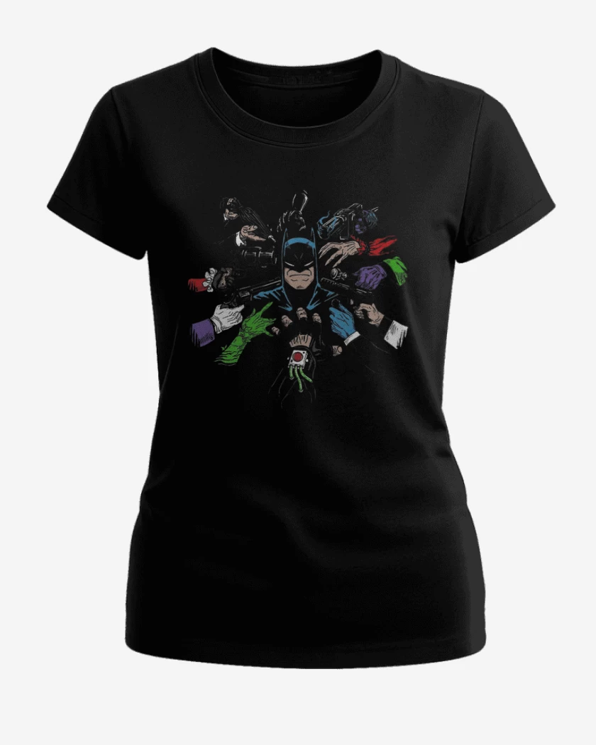 Polera de Mujer Negro de Wickbat