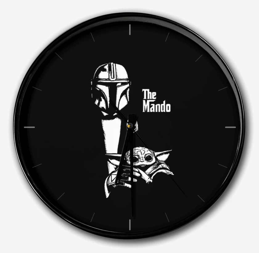 Reloj Negro de The mando