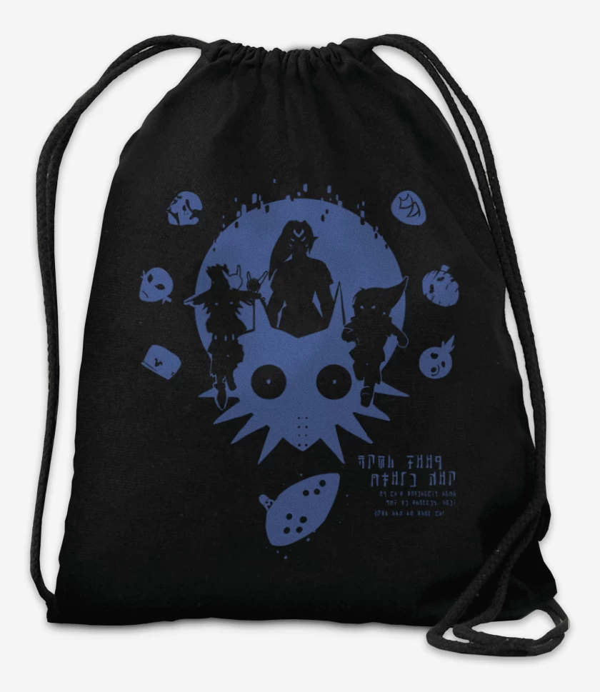 Mochila Negro de Majoras Mask - Hylian