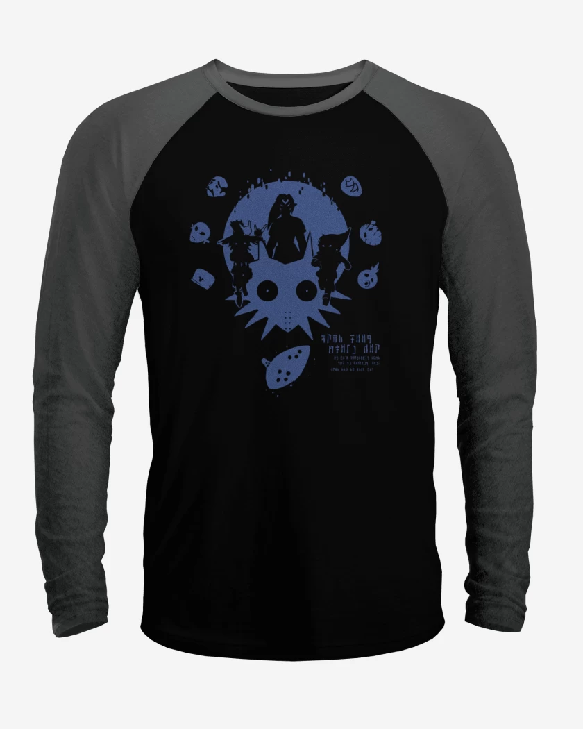 Polera Raglan Majoras Mask - Hylian