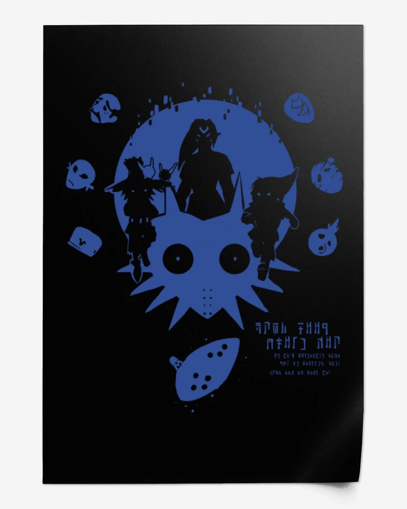 Print Majoras Mask - Hylian