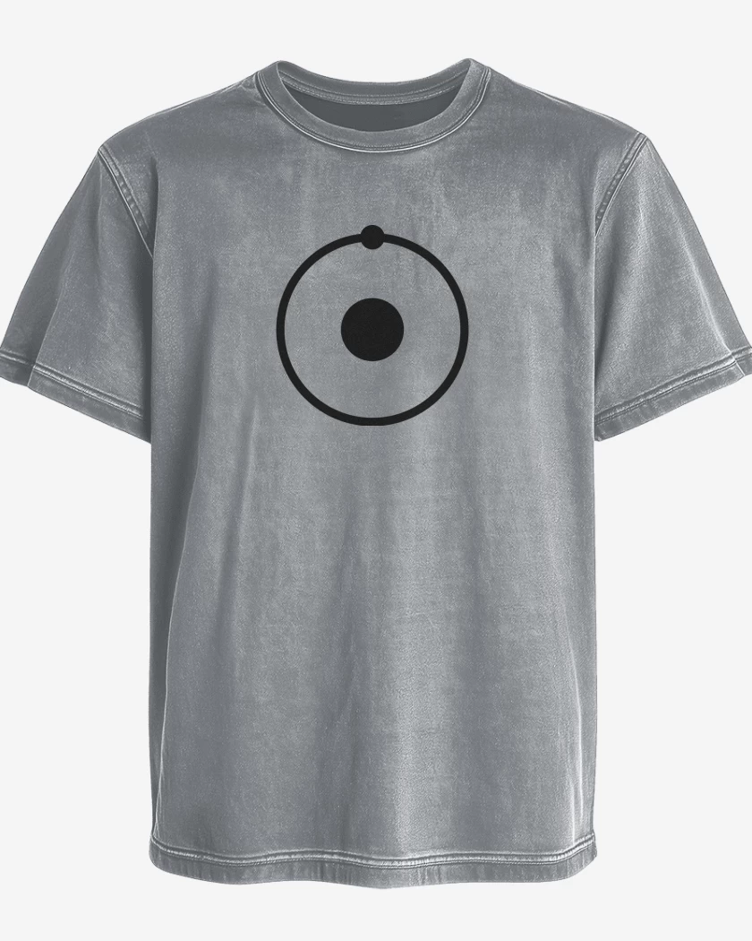 Polera desgastada Gris Melange de Dr Nuclear