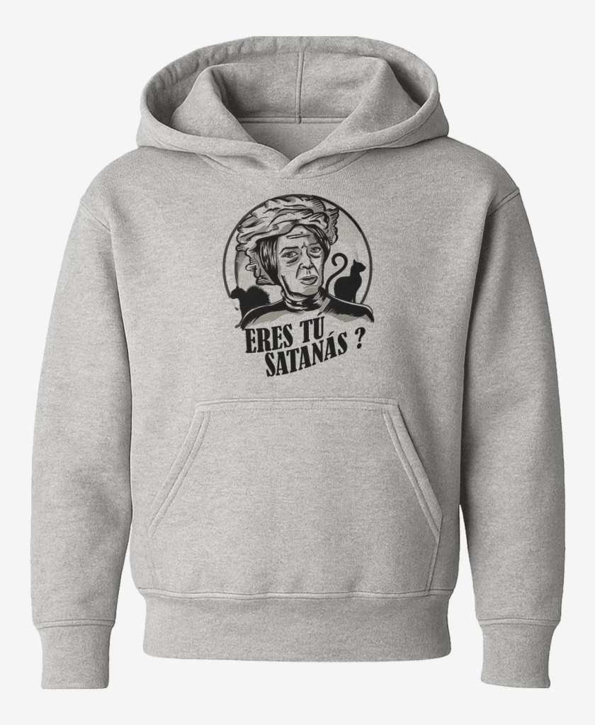 Poleron de niño Gris Melange de ERES TU SATANAS 