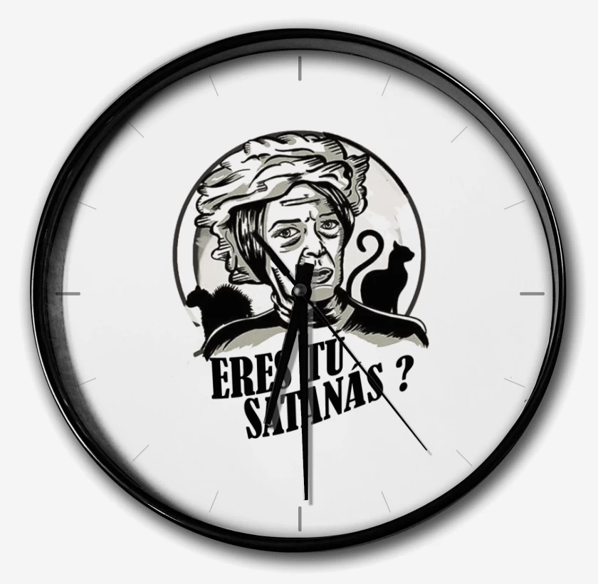 Reloj Blanco de ERES TU SATANAS 