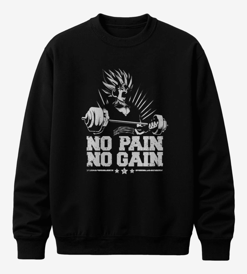 Poleron polo Negro de No pain