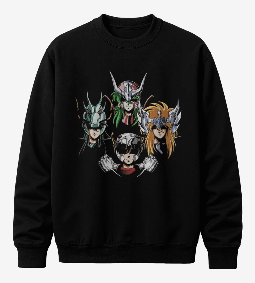 Poleron polo Negro de Saint rhapsody