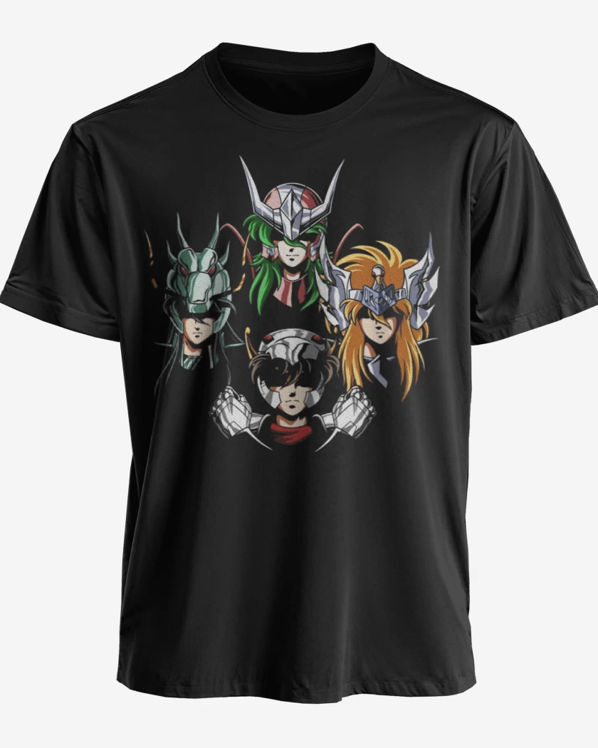 Polera premium Negro de Saint rhapsody