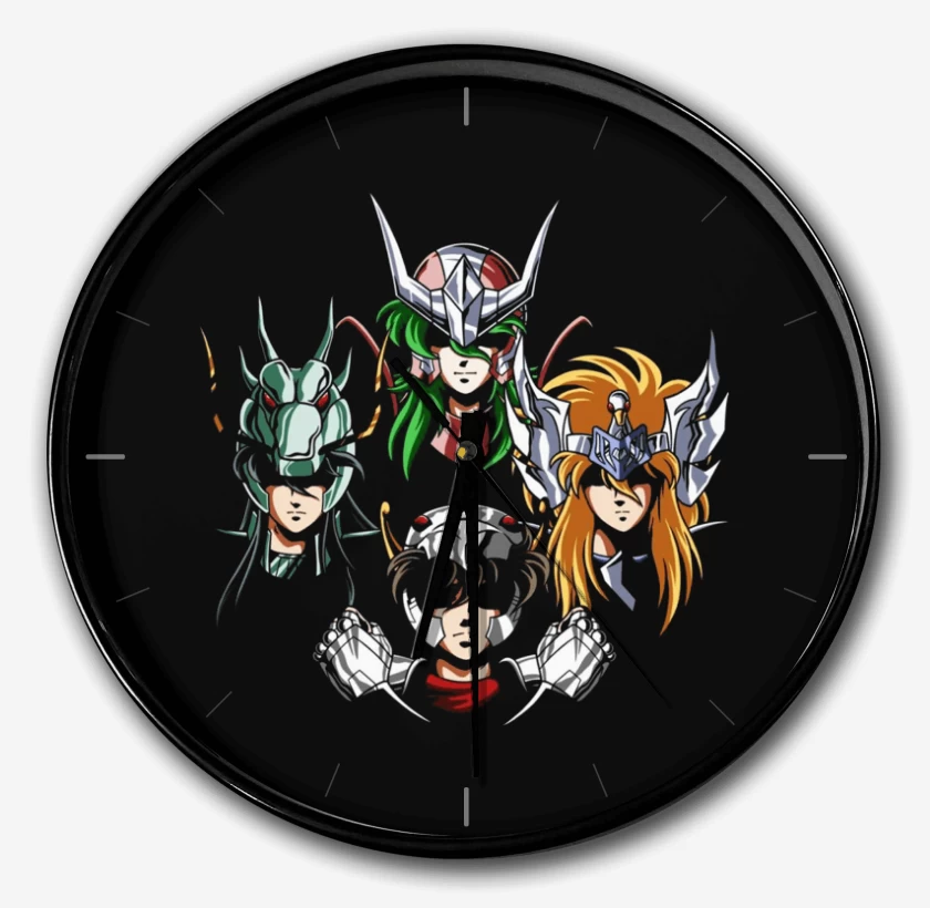 Reloj Negro de Saint rhapsody