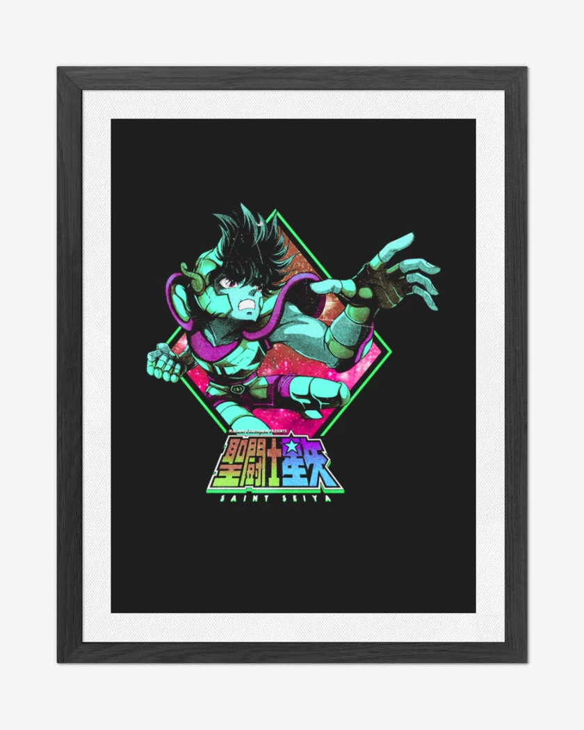 Cuadro decorativo Negro de Seiya 2