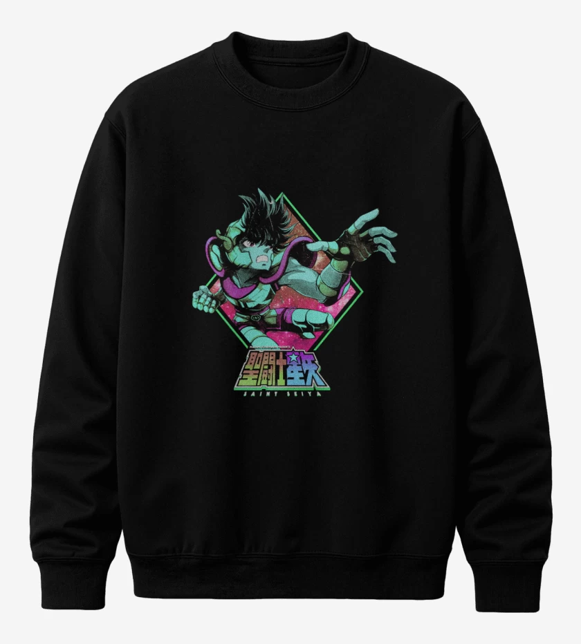 Poleron polo Negro de Seiya 2