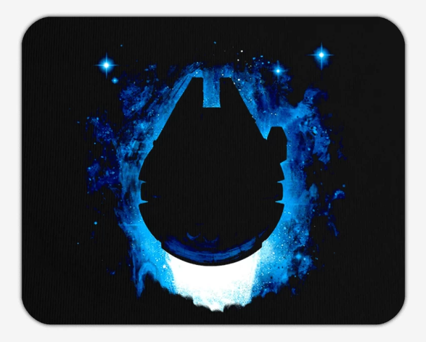 Mousepad Negro de Fire falcon