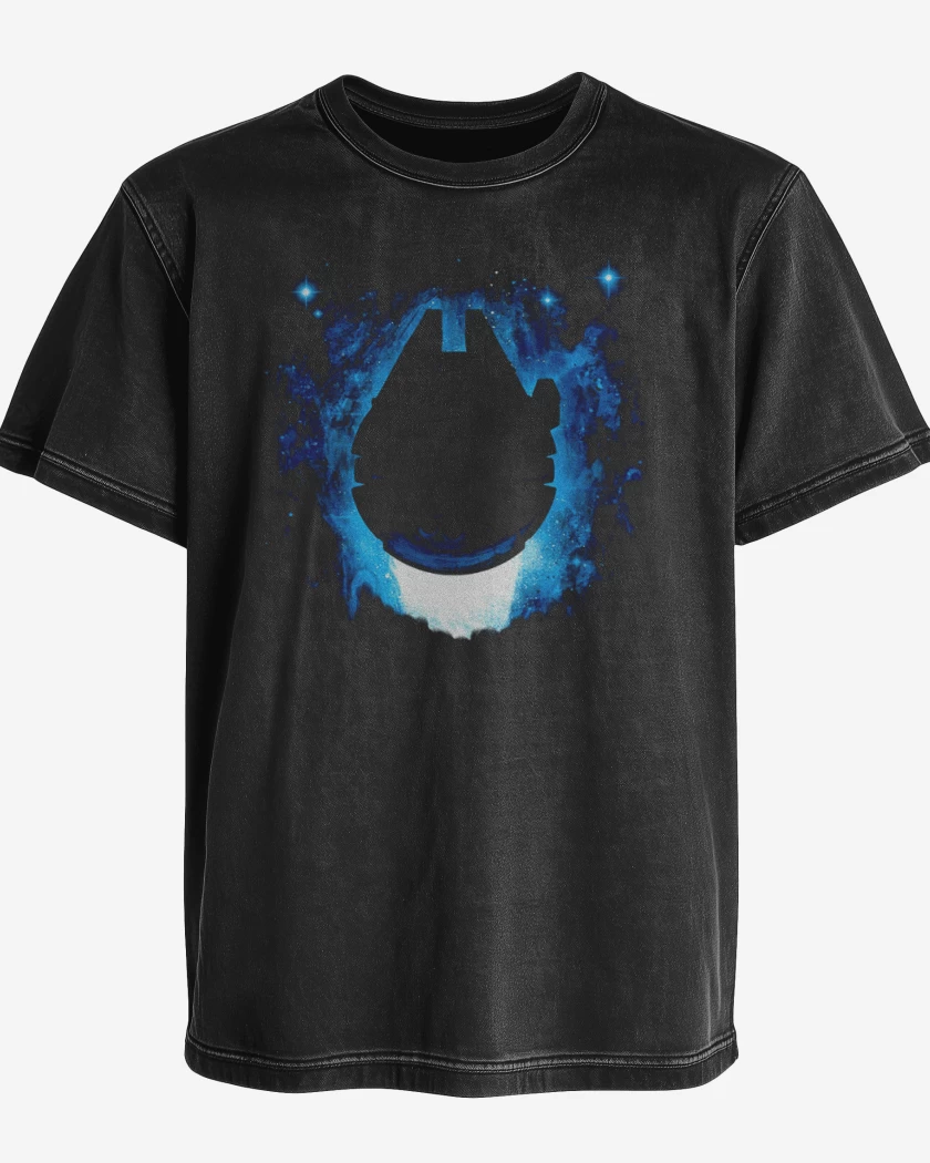 Polera desgastada Fire falcon