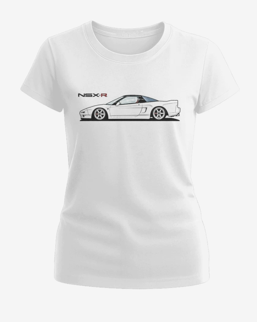 Polera de Mujer Blanco de NSX-R