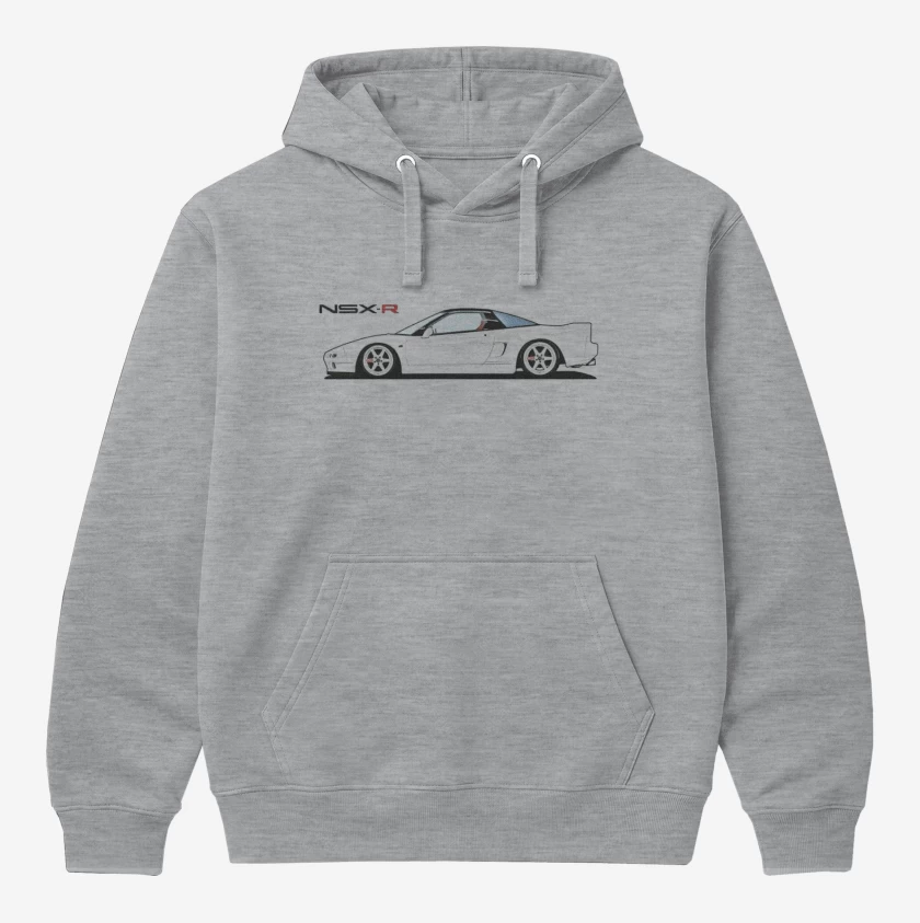 Polerón Canguro Gris Melange de NSX-R