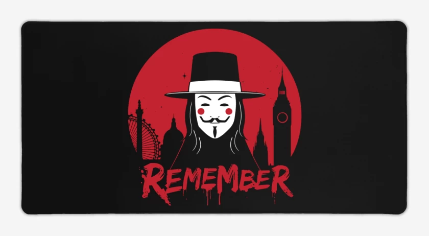 Mouse pad Gamer V - Remember